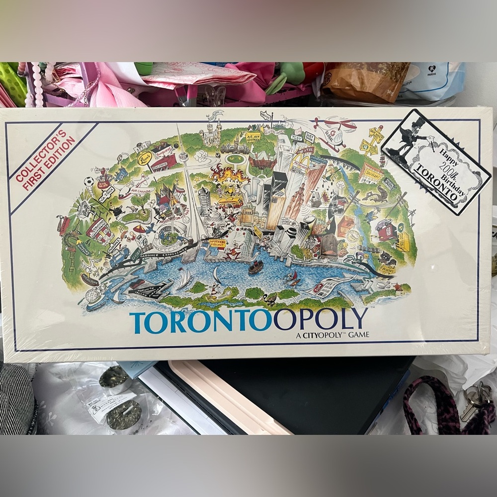 TorontoOpoly Board Game sealed COLLECTIBLE